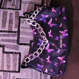 mini Madden Inc NYC butterfly themed purse